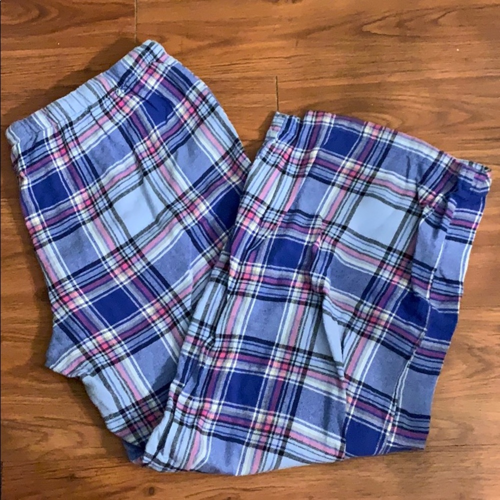 Blue Plaid Sleep Pants